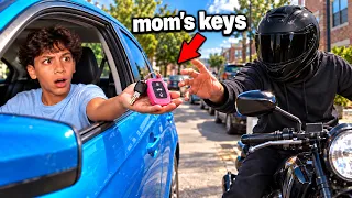 My Mom's Car Keys Were STOLEN
