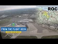 From the Flight Deck - Frederick Rochester International Airport NY ROC