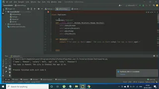 ClassMethods Constructors Objects Instance variables and class variables in Python