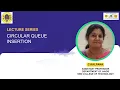 Circular queue Insertion Data Structures and Algorithms SNS Institutions