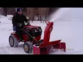 Wheel Horse 314 Hydro snow thrower