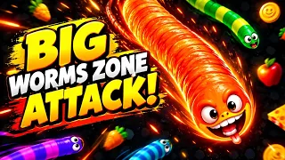 MG. Arjun YT is live! big worms zone attack game 🎮