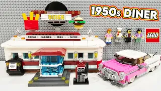 LEGO 1950s Diner Detailed Review! Bricklink Designer Program Set