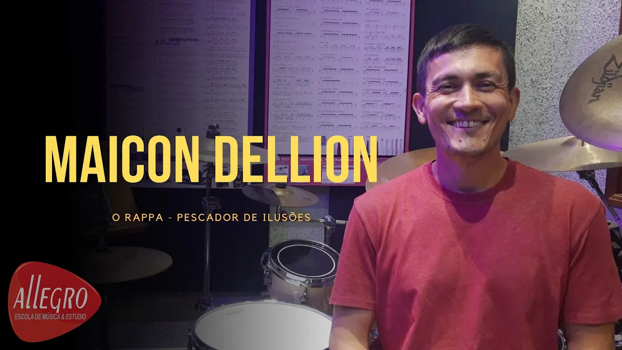 O RAPPA  - PESCADOR DE ILUSÕES (Drum Cover) MAICON DELLION