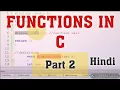Nested function in c programming Function in c part 2