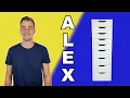 Step by Step ALEX 9 Drawer Unit IKEA Tutorial