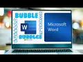 How to Make Bubble Letters in Microsoft Word