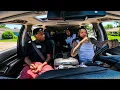 PUSHING LOADED BLACK TRUCK TO THE LIMITS