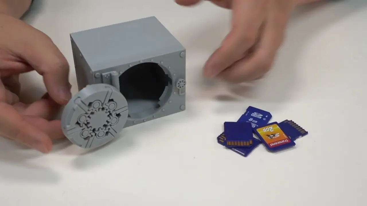 Safe vault storage(box) video thumbnail