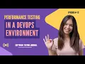 Episode 12 Performance Testing in a DevOps Environment