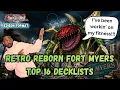Top 16 Decklists Retro Reborn Circuit RRC Fort Myers Yugioh Edison Format