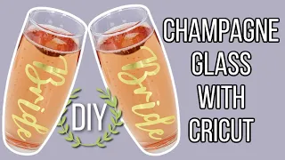 Download How to Apply Vinyl to Champagne Flutes with Cricut | DIY Wedding MP3