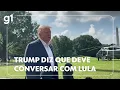 Download Lagu Donald Trump diz que deve conversar com Lula 'em algum momento'