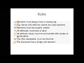 JV XML SYNTAX RULES UNIT1 SOA