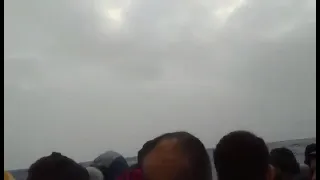 دولت مسافرين ايطاليا عن طريق ليبيا في عرض البحر حسبي الله ونعم الوكيل 