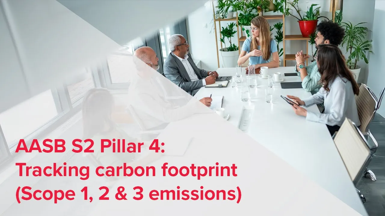 Webinar | AASB S2 Pillar 4: Tracking carbon footprint (Scope 1, 2 & 3 emissions)