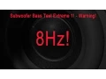 Lagu Subwoofer Test Extrem - Warning! 40-8 Hz NEW
