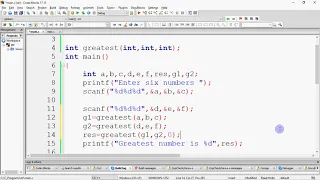 Functions in C Programming Re-usability of Code Calling same function multiple times
