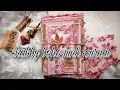 peach shabby boho chic junk journal flip through boho needs