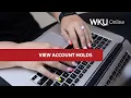 How to View Holds