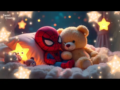 Spider-Man Sleeps with Teddy Bear Lullaby