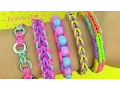 Rainbow Loom DIY 5 Easy Rainbow Loom Bracelets without a Loom DIY Loom Bands