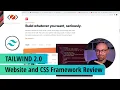 TailwindCSS 2 0 - Website and CSS Framework Review