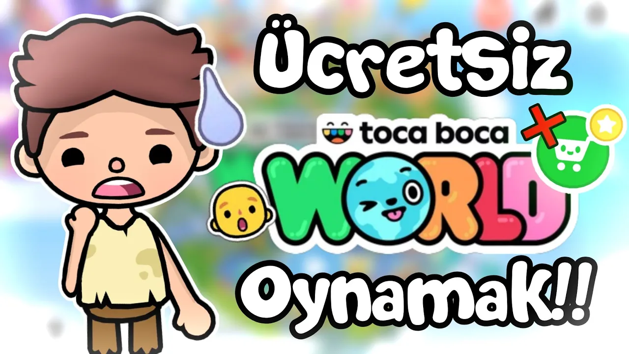 ÜCRETSİZ TOCA BOCA OYNAMAK!!✨🌍ÜCRETSİZ EV YAPMAK!!🏡 / Toca Boca World Türkçe / Justin Toca