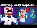 Trapping the ENTIRE TEAM in Brawl Arena