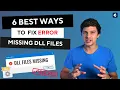 How to Fix Missing DLL Files In Windows