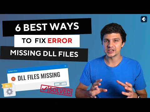 Download MP3 How to Fix Missing DLL Files In Windows 10/11