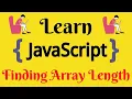 JavaScript Lecture - 49 How to Find Array Length