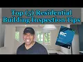 Top 5 Residential Building Inspection Checklist Items