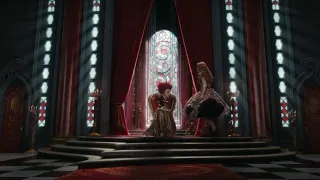 the castle of the red queen alice in wonderland 2010