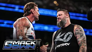 FULL SEGMENT CM Punk to Kevin Owens I m putting your fat a to sleep SmackDown highlights