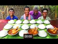 Download Lagu 15 PLATE WHITE RICE \u0026 CHICKEN GRAVY EATING CHALLENGE | VILLAGE BOYS EATING CHALLENGE