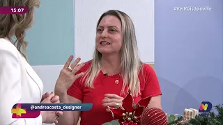 Magia do Natal no Ver Mais: aprenda um arranjo de mesa simples e encantador