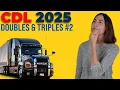 Download Lagu CDL Doubles Triples Test 2 2025 (60 Questions with Explained Answers)