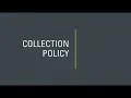 ONCDC Collection Development Management - Full Report