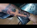 blackandgreytattoo