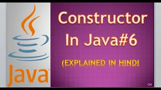 Constructor in Java Type of Constructors with practical examples in Hindi