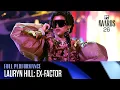 Lauryn Hill Performs Ex-Factor in an Unforgettable Living Legend Moment BET Awards 26