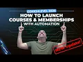 How To Create A Course Memberships in Gohighlevel Full Tutorial Updated for 2025
