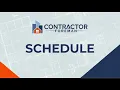 Contractor Foreman Project Schedule Training Complete Scheduling Gantt Chart Guide
