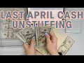 April End-of-Month Cash Unstuffing WE BOUGHT A CAR Huge Unstuffing