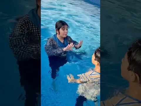 Anaya ny papa ko pool me gira diya😱😲🤨