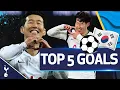 Download Lagu Heung-Min Son's TOP FIVE Premier League goals of all-time! MP3