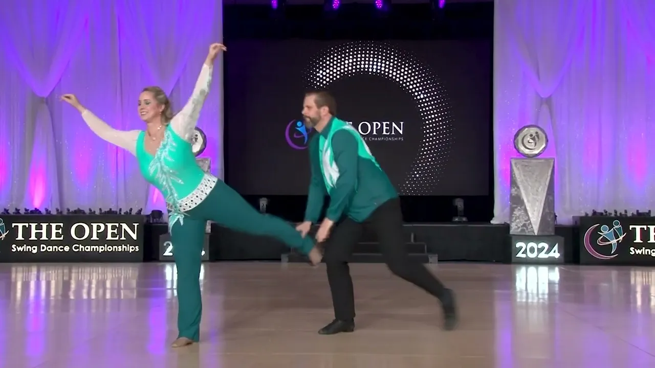 Ryan Pflumm and Bethany DeGraff - Pro-Am Open Follower Finalist - The Open 2024