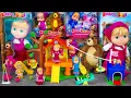 Download Lagu 80 Minutes Satisfying with Unboxing Cute Masha and The Bear Tree House Set, Masha Colourful Dolls