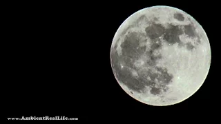 2015 SuperMoon ZOOM from my Sony AX100 in St Martin, SXM, CARIBBEAN!